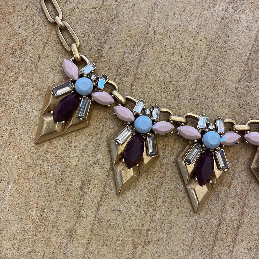 J. Crew Gold Statement Necklace